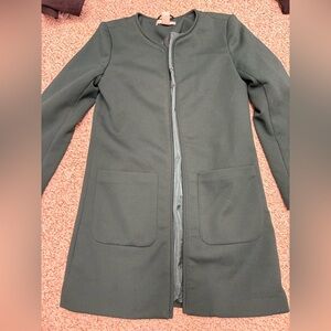 H&M hunter greenTrench Coat